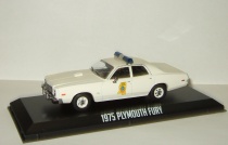 Plymouth Fury "Mississippi Highway Patrol" Police 1975     Greenlight 1:43