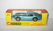 Marcos 3 Litre 1969 Corgi Toys Whizzwheels 1:43 Made in Gt Britain