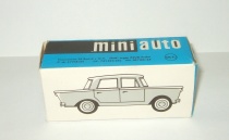   Fiat 1500 1958 Mini Auto 1:43 Made in Czechoslovakia