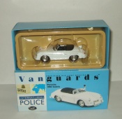  Porsche 356 Police Polizei Corgi Vanguards 1:43