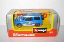   Suzuki Vitara 4x4 1995 Bburago  1:43 Made in Italy 1990-