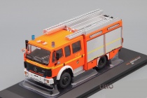   Mercedes Benz 1224 LF 16/12 Fire Brigade Hamburg FF Hohendeich 1995  IXO 1:43 TRF015