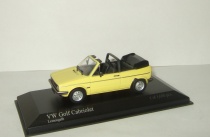  VW Volkswagen Golf Cabriolet 1980 Minichamps 1:43 400055130