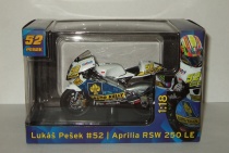 Aprilia RSW LE (FIM Road Racing World Championship 2008) Lukas Pesek Abrex 1:18