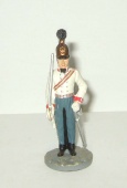 фигурка солдат Офицер Кавалергардского полка 1804 1808 гг. № 30 Наполеоновские войны GE Fabbri 1:32