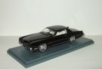 Кадиллак Cadillac Eldorado 2d coupe 1967 Черный Neo 1:43 NEO44106