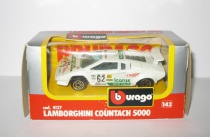 Ламборгини Lamborghini Countach 5000 S 1975 Bburago 1:43 Made in Italy Ранний
