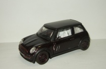 Мини Mini Cooper 2001 Черный Saico 1:24