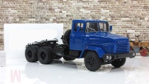 КрАЗ 6444 (1985-94), седельный тягач, синий СССР НАП Наш Автопром 1:43 H780b