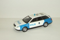 Ауди Audi A6 Аvant 1996 Полиция Швеции IXO Полицейские Машины Мира 1:43