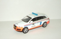 Ауди Audi Q7 4х4 Полиция Люксембурга 2010 IXO Altaya Полицейские Машины Мира 1:43