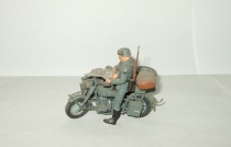 Мотоцикл БМВ BMW с коляской + 2 фигурки Великая Отечественная война 1941 Звезда Italeri 1:35