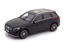 Мерседес Бенц Mercedes Benz GLC X253 4х4 2015 Black Черный Norev 1:18 183791