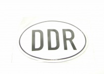 Вкладыш Наклейка Магнит на машину номер DDR ГДР дополнение к модели Atlas
