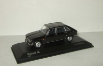 первый хэтчбек в истории - Рено Renault 16 1965 Черный Minichamps 1:43 400113105