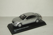 Мерседес Бенц Mercedes Benz S Class S600L (W221) 2009 Kyosho 1:43 03632SS