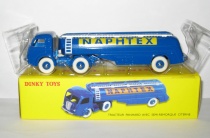 грузовик Панар Panhard + полуприцеп Naphtex 1954 Динки Dinky Toys 1:43 Раритет Винтаж
