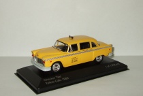 Checker Taxi Cab 1980 Такси Нью Йорк Whitebox 1:43