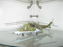 тяжелый вертолет Ми 24 1973 СССР 1:43 Ручная работа - эксклюзив Большой - длина 40 см