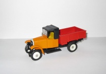 Амо Ф15 грузовик 1927 сделано в СССР Элекон Арек 1:43 Желтый салон Оранжевая кабина Ранний!