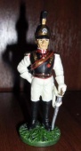фигурка солдат Обер офицер Лейб-гвардии Конного полка 1812 г № 43 Наполеоновские войны 1:32
