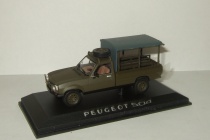 Пежо Peugeot 504 Pick-up 4x4 1979 Army Norev 1:43 475454