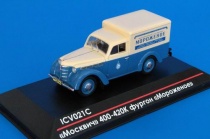 Москвич АЗЛК 400 420К Фургон - «Мороженое» (серия 100 экз.) СССР ICV 1:43 ICV021C