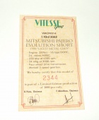     Mitsubishi Pajero Evolution Vitesse 1:43