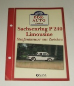 Каталог Буклет Приложение фирмы Atlas к модели Sachsenring P240